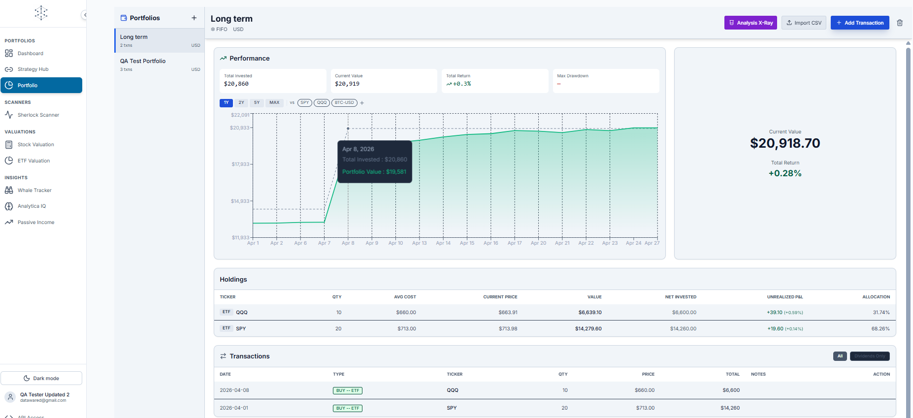 AnalyticaTools — Financial Analysis & Autonomous Workflows